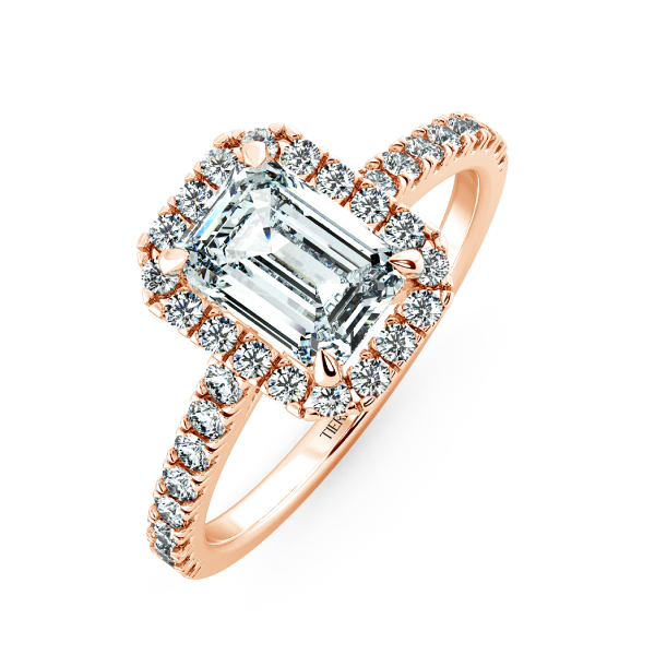 Nhẫn đính hôn Halo đai tấm NCH8202 3